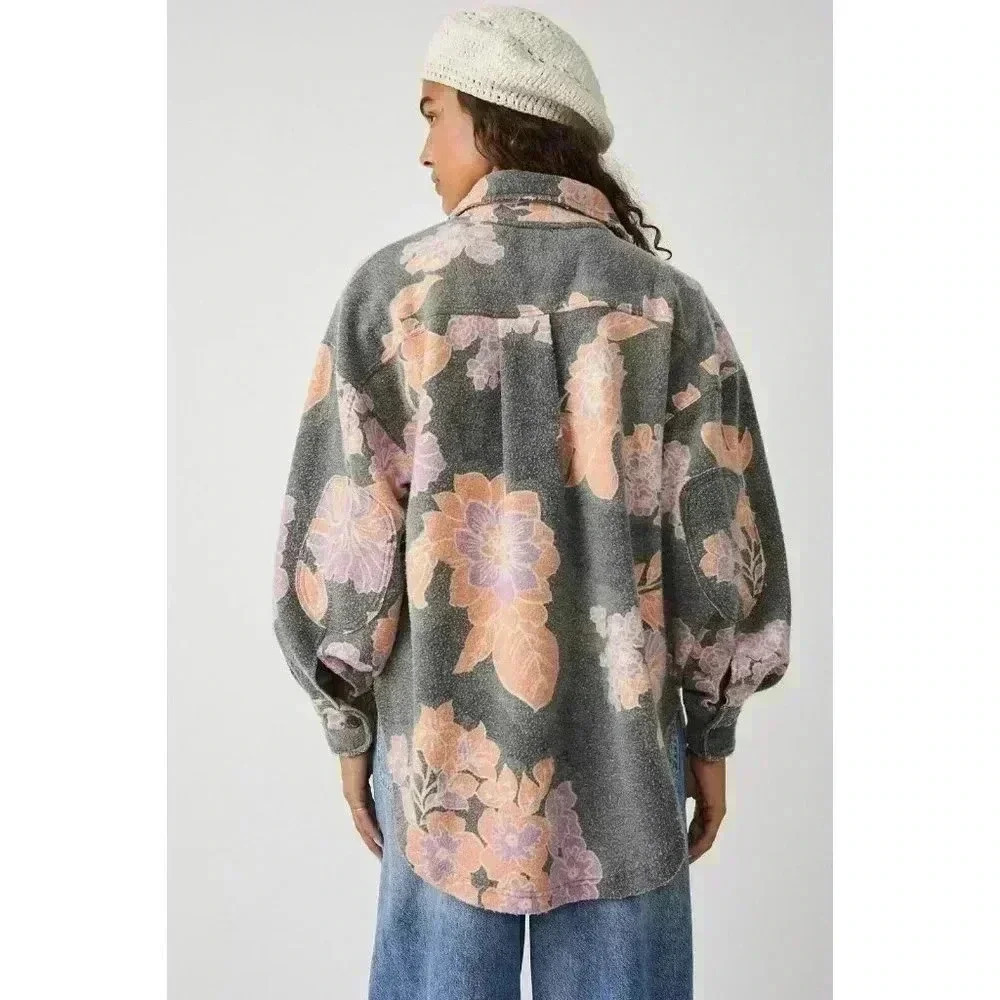 NEW! Free People Women's S Printed Ruby Jacket NWT $178 - Picture 2 of 3